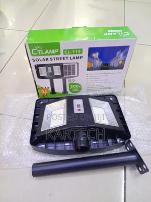 Ctlamp Cl-115 300w Solar Led Street Light