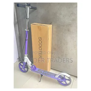 Foldable Metallic Scooters : Black, White,Pink and Purple 8 Yrs