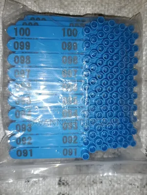 100 Pieces Numbered Plastic Livestock Ear Tags Used For Identification