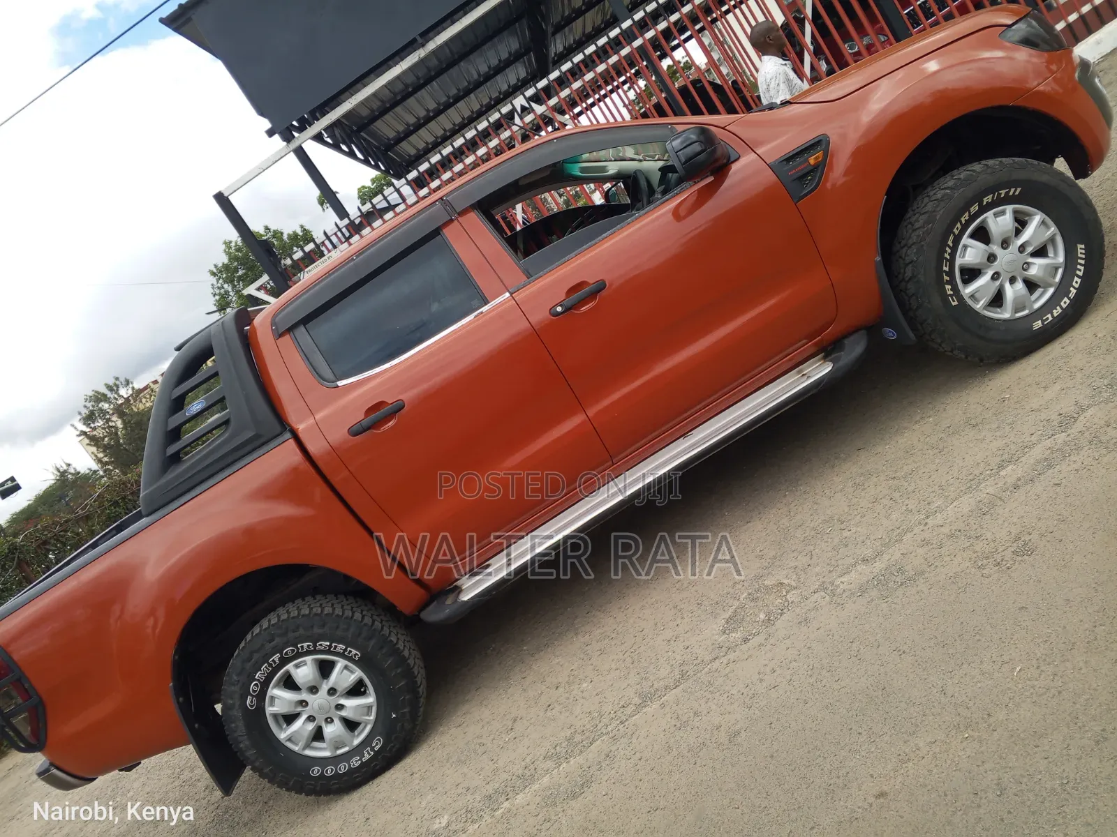 Ford Ranger Wildtrak 2012 Orange