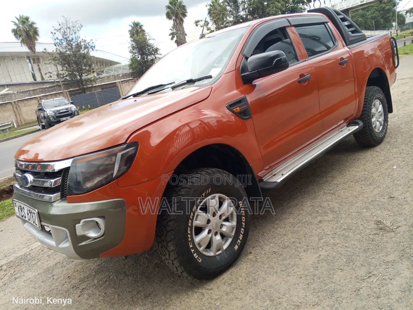 Ford Ranger Wildtrak 2012 Orange