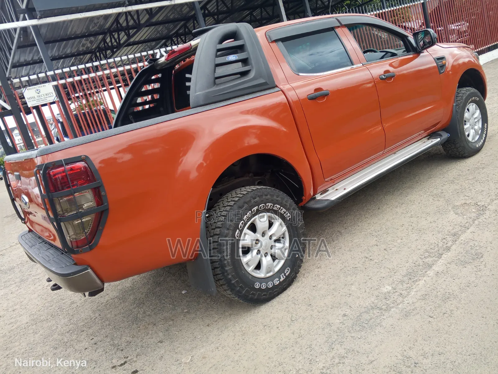 Ford Ranger Wildtrak 2012 Orange