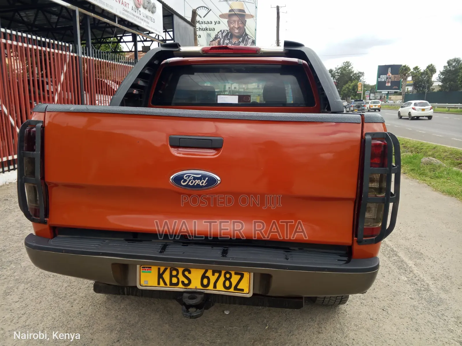 Ford Ranger Wildtrak 2012 Orange