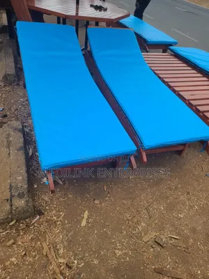 Lala Wooden Frame Sunbeds for Pool or Beach