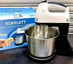 Easy to Clean Scarlett Hand Mixer With Bowl