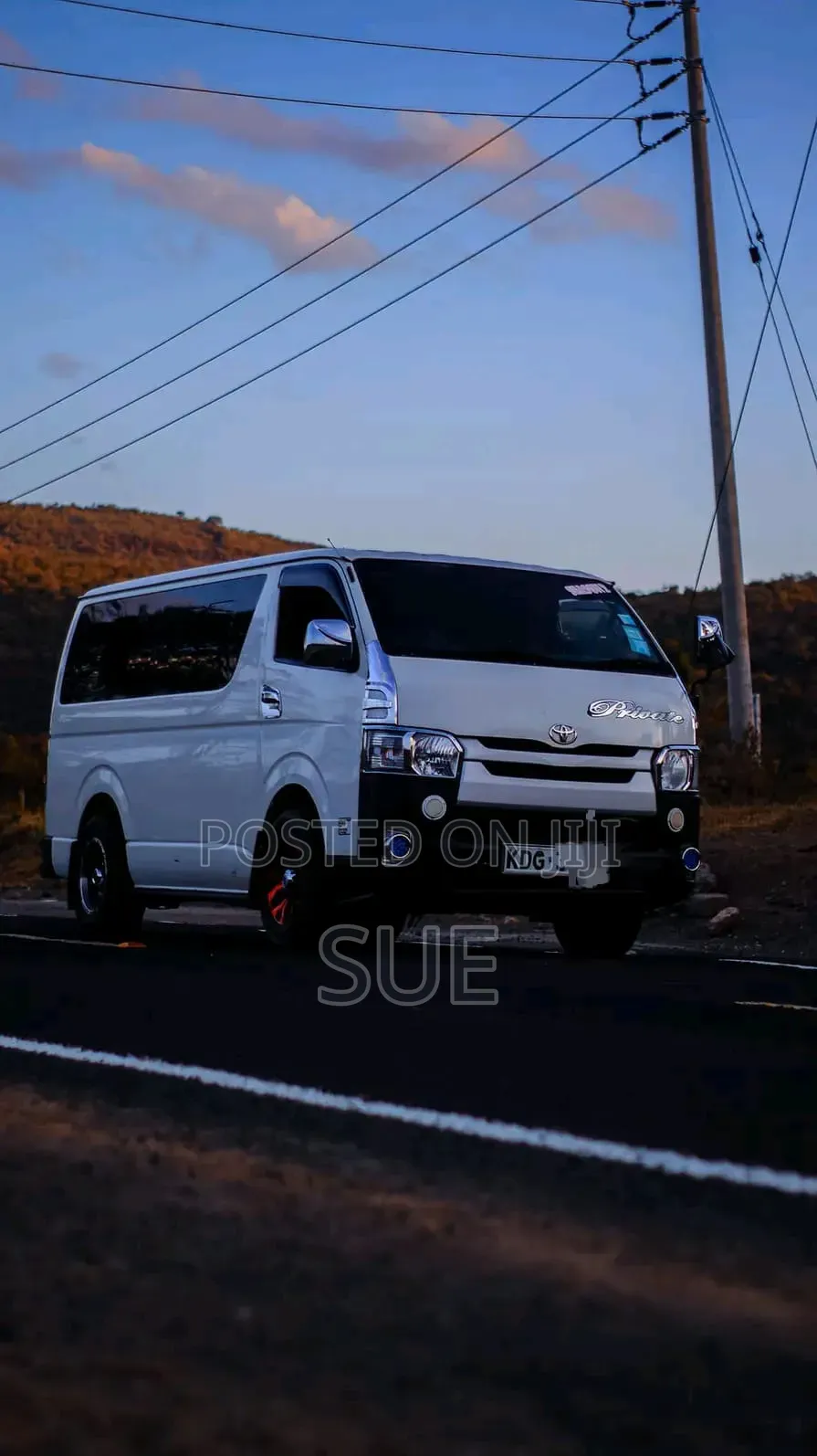 Toyota HiAce 2014 White