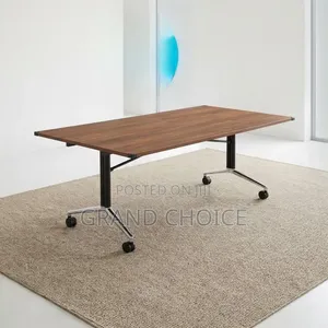 Boardroom Table Foldable With Castor