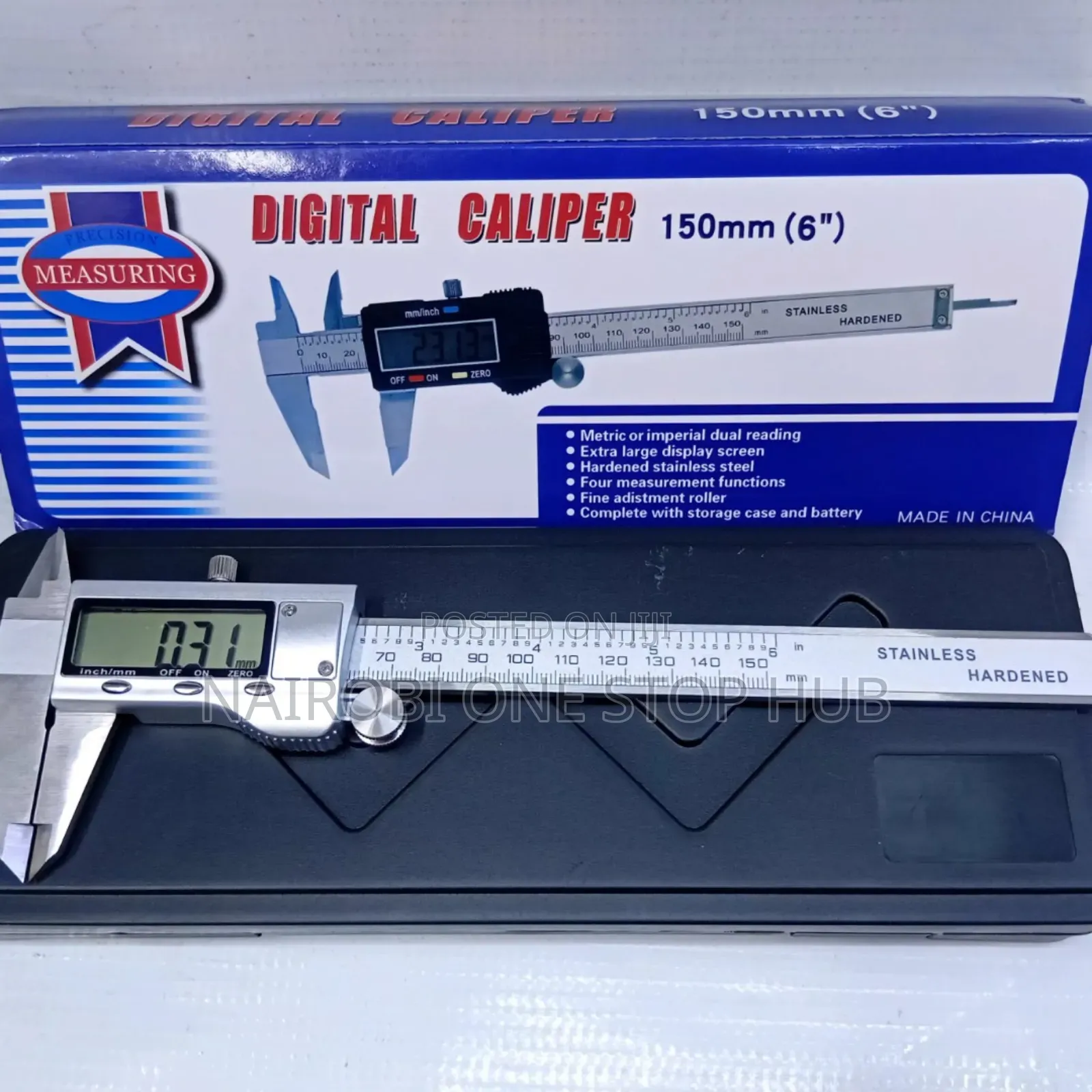 Digital Vernier Caliper 6"