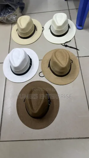 Straw Panama Hats With a Breathable Mesh