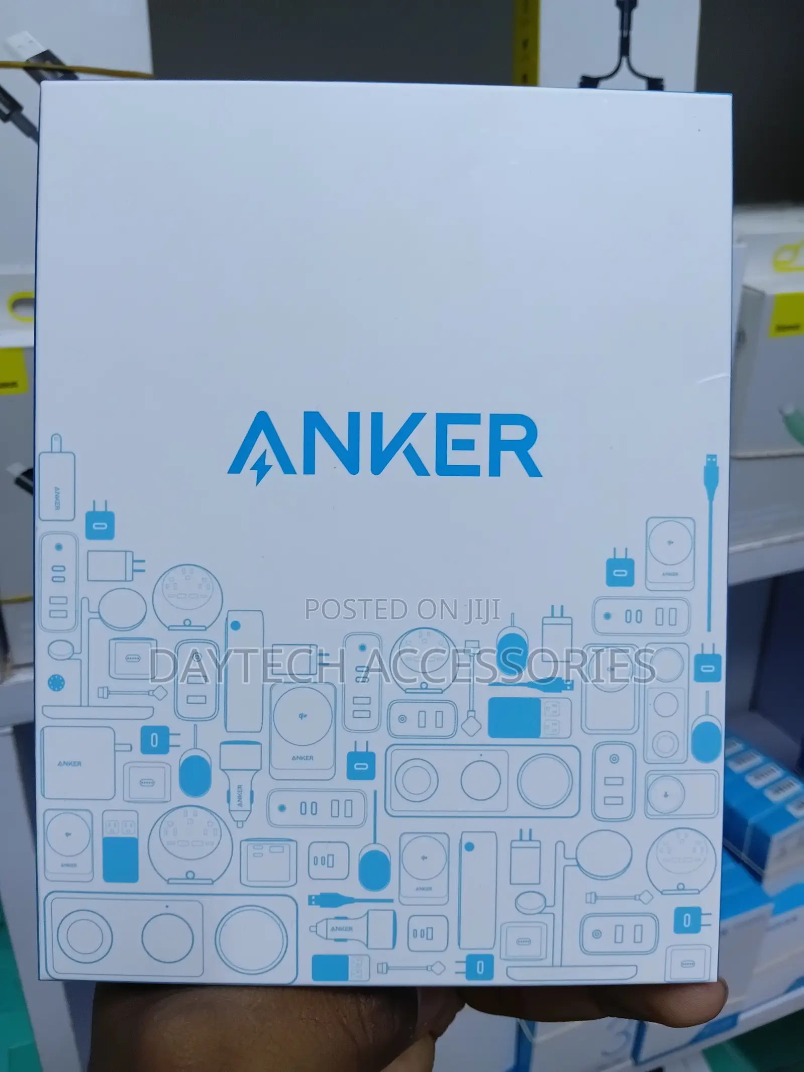 This Is an Anker Usb-C to Usb-C 2-in-1 Charging Cable (Model A8895).