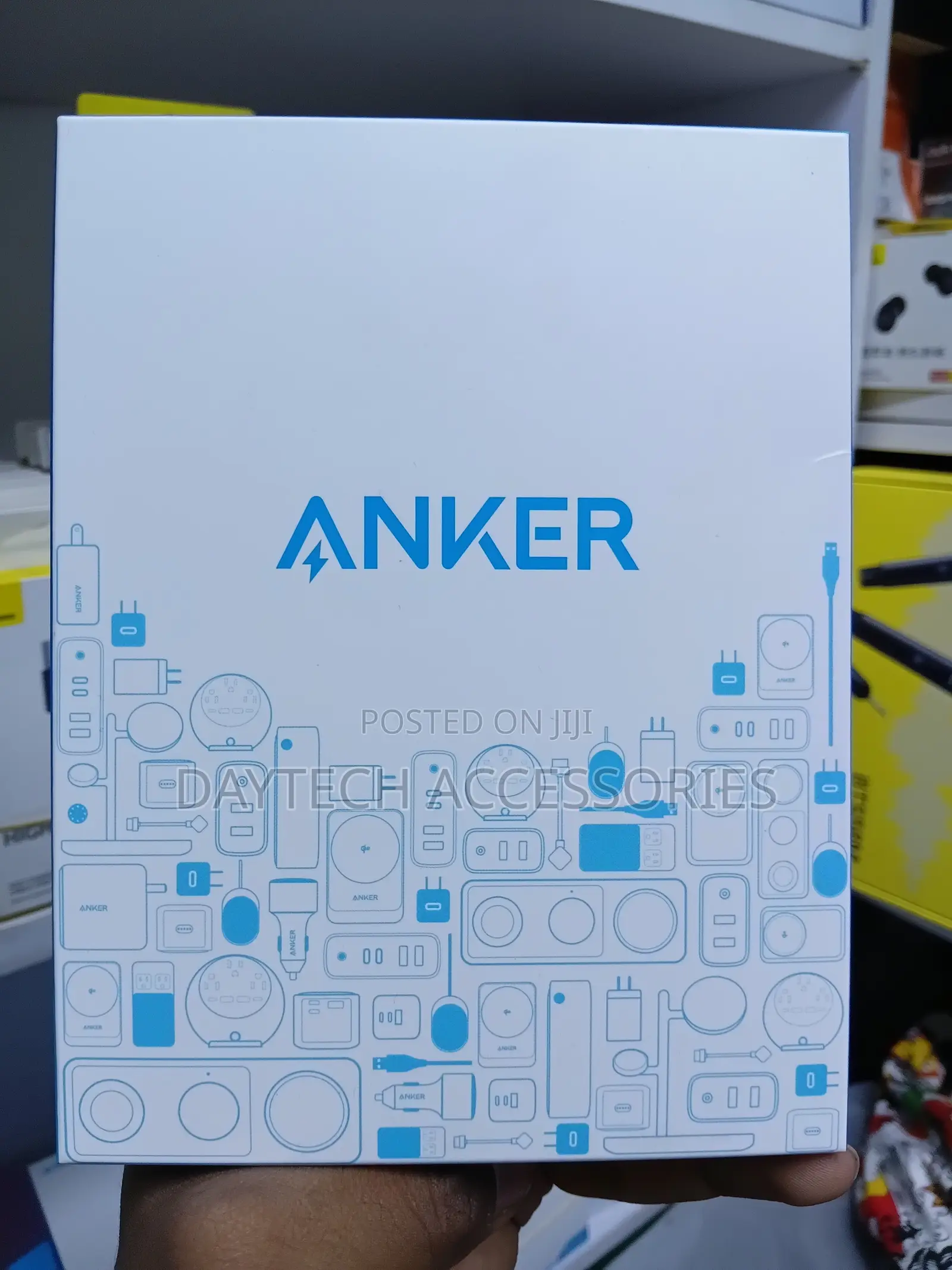 This Is an Anker Usb-C to Usb-C 2-in-1 Charging Cable (Model A8895).