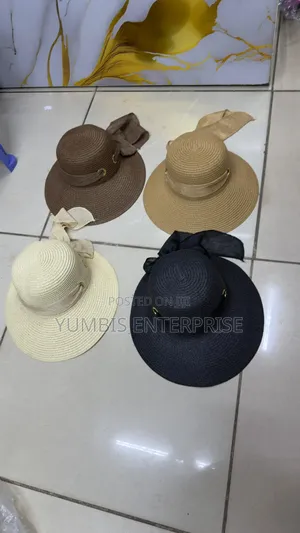 Beach Hats With a Bow at Th4 Back at 600