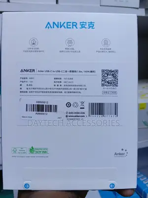 Anker 140w Type-c To C Dual Input Charging Cable.