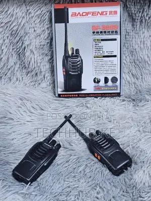 Original Baofeng 888s Two Way Radio With Charger And Battery