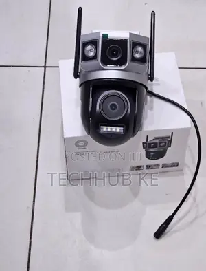 4g PTZ Rotating Dual Lens Electric CCTV Camera