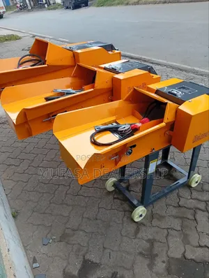 Yellow High Speed Chaff Cutter~Motor