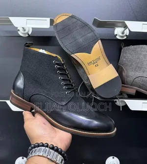 John Foster Casual Leather Boots