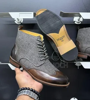 John Foster Casual Leather Boots