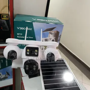 5lens CCTV Cameras Solar Powered 3ptz Outdoor Security Camera