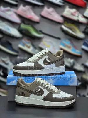 Airforce 1 North Face Chocolate Mocha