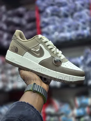 Airforce 1 North Face Chocolate Mocha