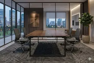 Boardroom Table; 2.4 Meters Meeting Conference Boardroom Table