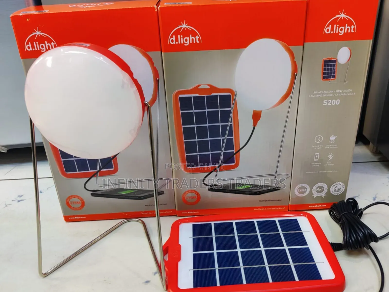 Dlight Solar Lamp S200