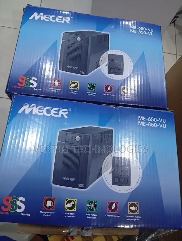 Mecer 650va Line Interactive Ups Reliable Power Backup Surge