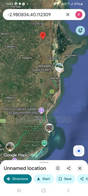 Prime 1/8 Acre Plot For Sale In Malindi