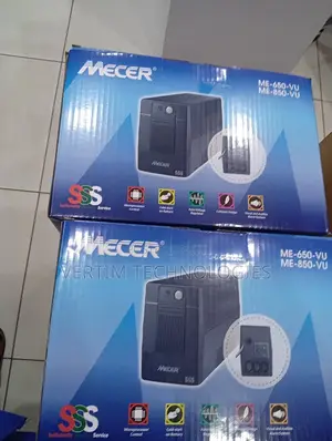 Mecer 650va Uninterruptible Power Supply Efficient Power Protection