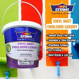 Crown Luxury Vinyl Matt 4 LTR