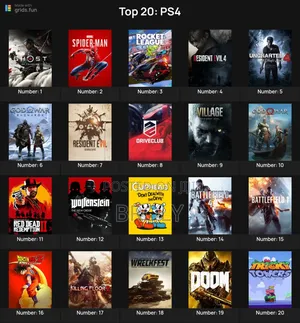 Games for Playstation 4 , Ps4 Games