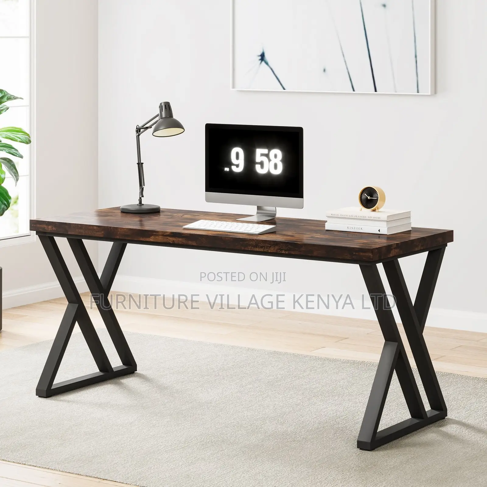 Modern 1.2m Office Computer Desk
