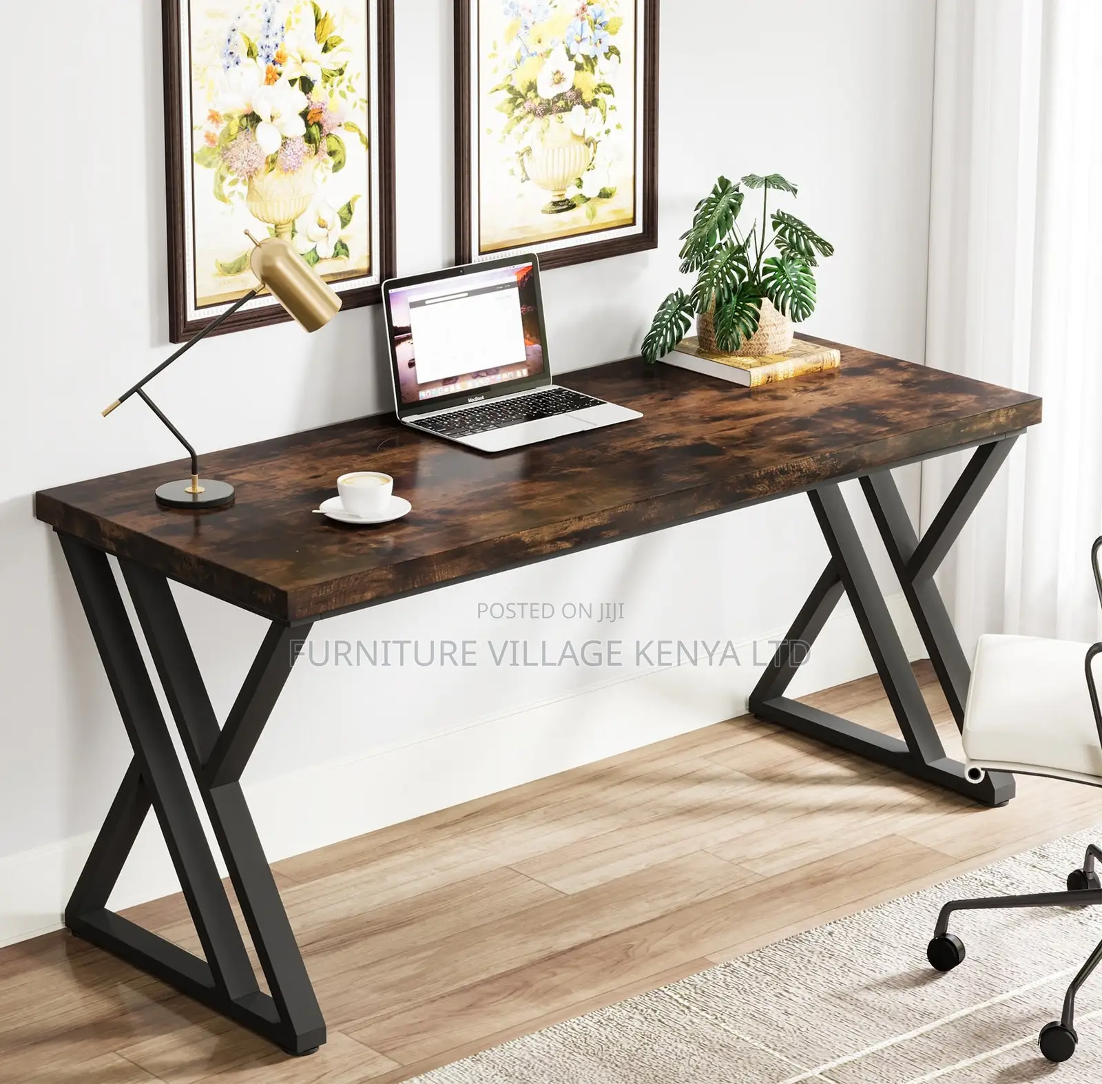 Modern 1.2m Office Computer Desk
