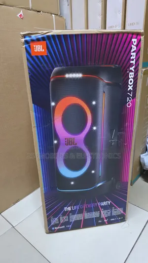 JBL Partybox 720 Bluetooth Speaker With 800w Power Output, Led