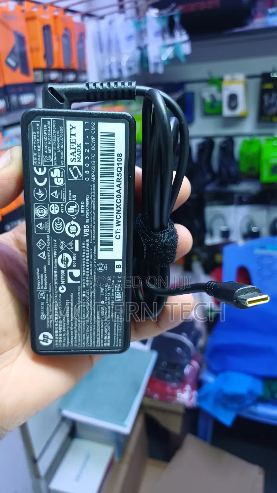 Original Hp Usb-C Type C Square Power Adapter 65w