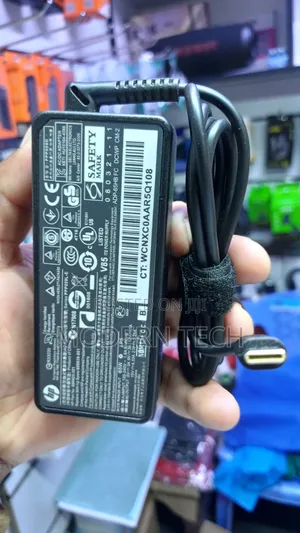 Original Hp Usb-C Type-C 65w Fast Laptop Charger Adapter