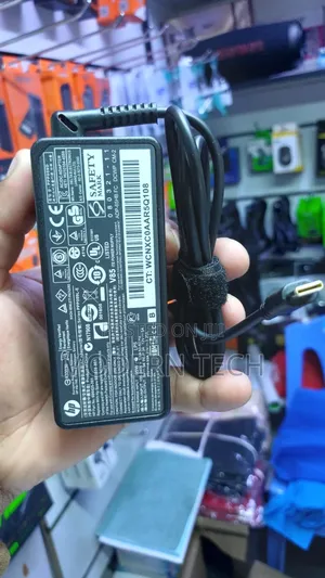 Original Hp 65w Usb-C Charger – Fast Charging Power Adapter