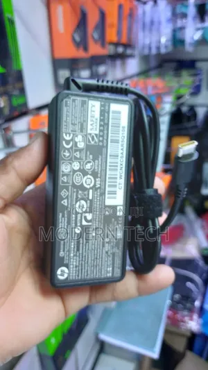 Original Hp 65w Type-C Laptop Power Adapter (Fast Charge)