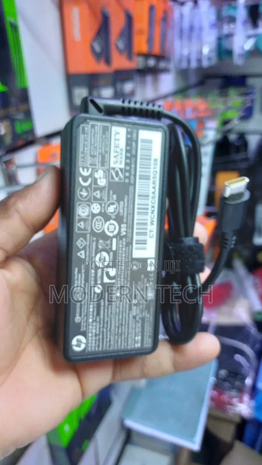 Original Hp 65w Type-C Laptop Power Adapter (Fast Charge)