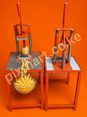 Manual Chips Cutter – Stainless Steel Potato Slicer