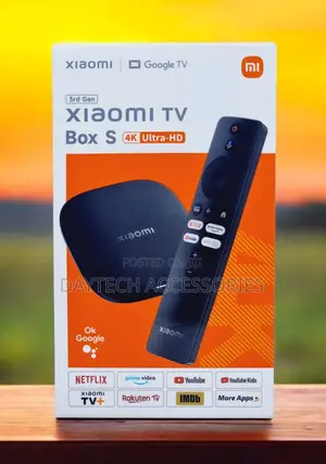Xiaomi Tv Box S (3rd Gen) Google Tv Ultra – Global Version Wi-Fi 6