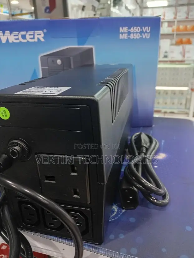 Mecer 650va Compact Ups Ideal Backup Power Solution for PCS Routers
