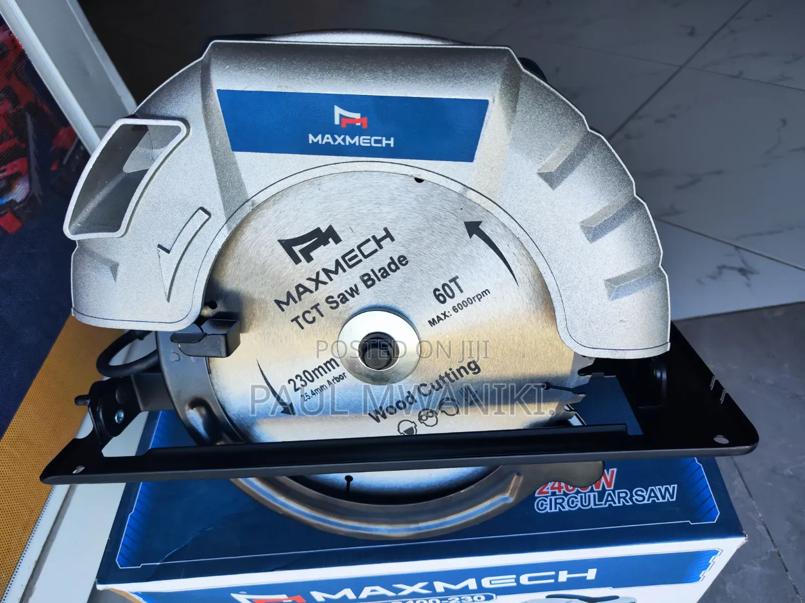 Professional Maxmech 230mm Circular Saw – 2400w Power