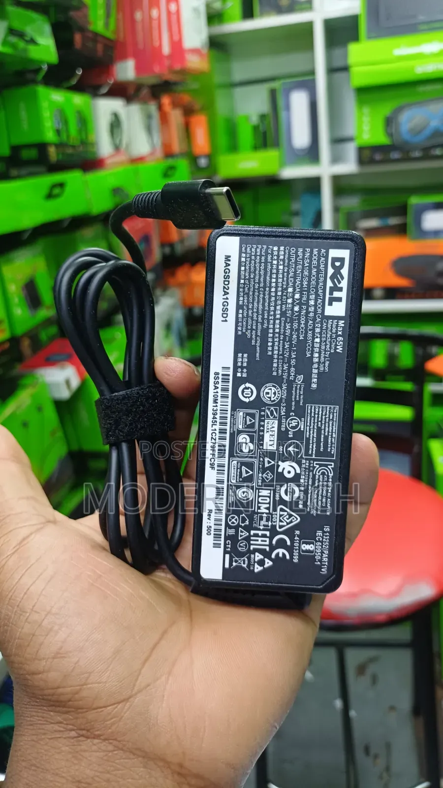 Dell 65w Laptop Power Adapter Fast Charging
