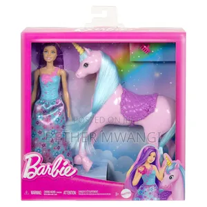 Barbie Doll and Unicorn
