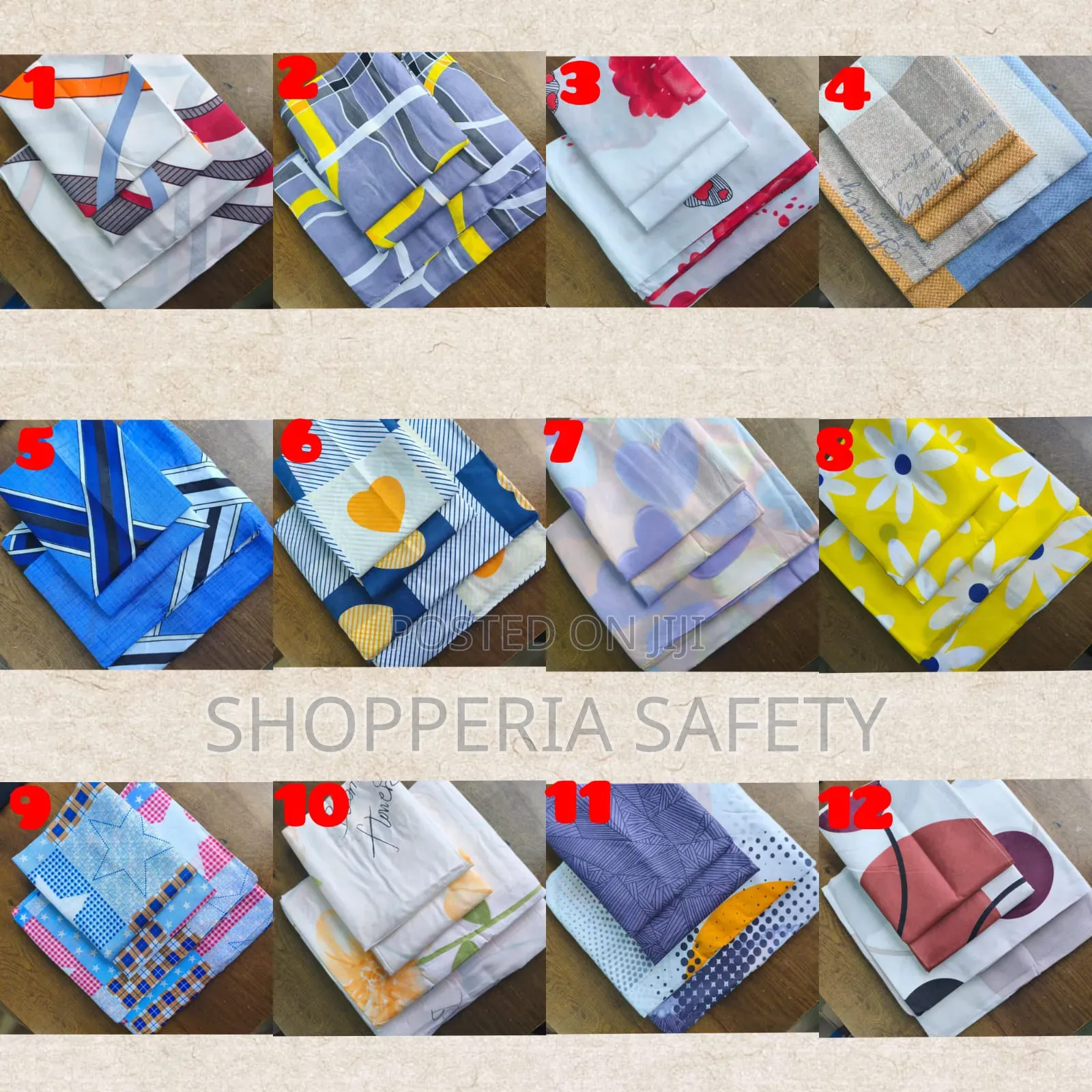 4pc 5by6 Flat Bedsheet