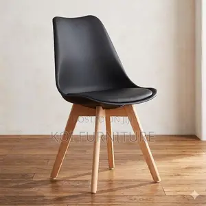 Dining Chairs; Dining Eames Chairs With Wooden Legs