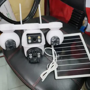 5lens V380max Outdoor Solar CCTV Camera for Security Purposes