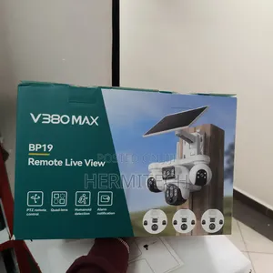Outdoor 5lens CCTV Cameras Solar Powered PTZ Security Camera